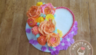 Flower Decoration Custom Cake